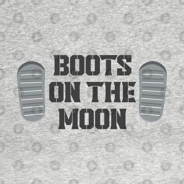 Boots on the Moon by TipsyCurator